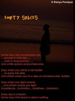 ISpeak: Empty Spaces