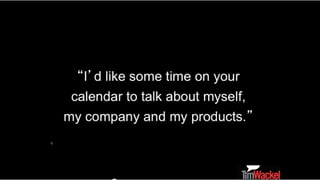 Stop Pitching, Start Solving -Helping Customers Discover What They Really Want!