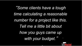 Stop Pitching, Start Solving -Helping Customers Discover What They Really Want!