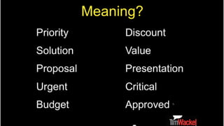 Stop Pitching, Start Solving -Helping Customers Discover What They Really Want!