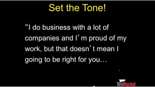 Stop Pitching, Start Solving -Helping Customers Discover What They Really Want!