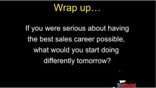 Stop Pitching, Start Solving -Helping Customers Discover What They Really Want!