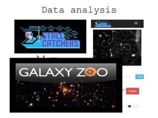 Data analysis
 