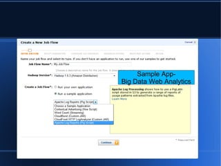 




         Sample App-
    Big Data Web Analytics
 