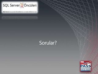 Reporting Services’de SQL Server 2008 R2 ile Gelen Yenilikler