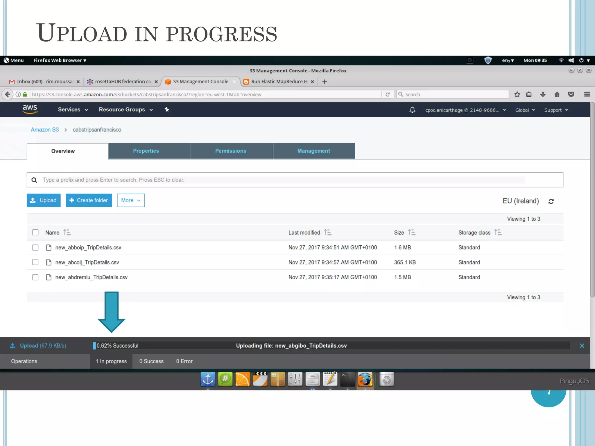 UPLOAD IN PROGRESS
7
 