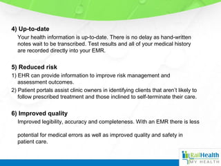 Electronic medical record for clinic | PPT