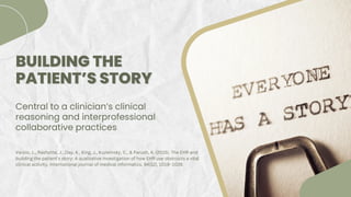 EMR Documentation: Challenges and Opportunities 