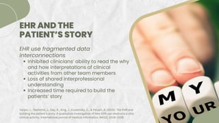 EMR Documentation: Challenges and Opportunities 