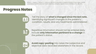 EMR Documentation: Challenges and Opportunities 