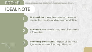 EMR Documentation: Challenges and Opportunities 