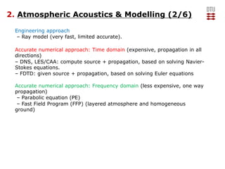 Engineering approach
– Ray model (very fast, limited accurate).
Accurate numerical approach: Time domain (expensive, propa...