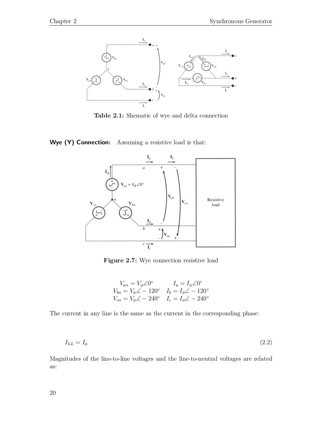 Three Phase Synchonours Generator and AVR