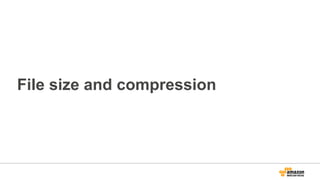 File size and compression
 