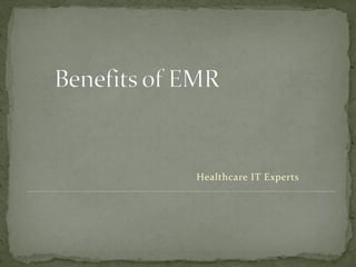 Healthcare IT Experts
 