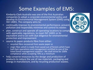 Ems Examples Ecologically Sustainable Development | PPTX