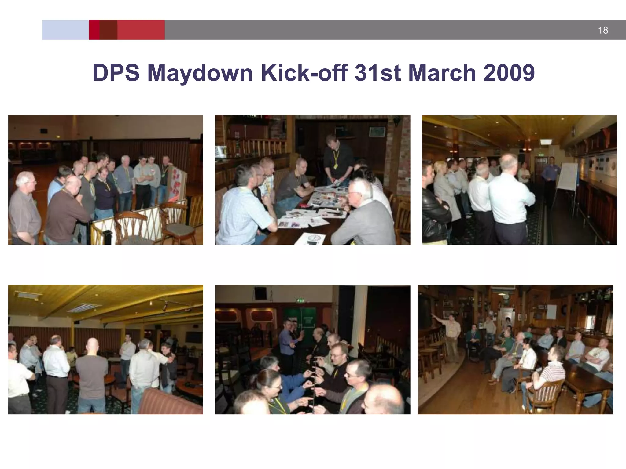 18
DPS Maydown Kick-off 31st March 2009
 