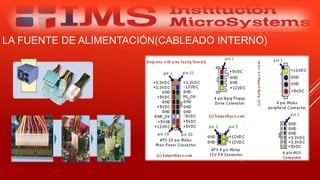Especialista: Juan Carlos Castillo Sánchez
LA FUENTE DE ALIMENTACIÓN(CABLEADO INTERNO)
 