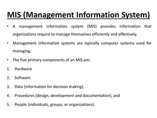 Ems and mis | PPTX