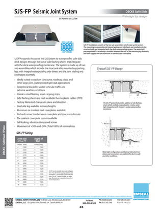 Emseal expansion joint and precompressed sealant catalog for ...