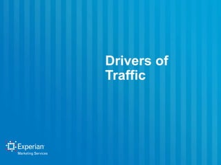 Drivers of
Traffic

 