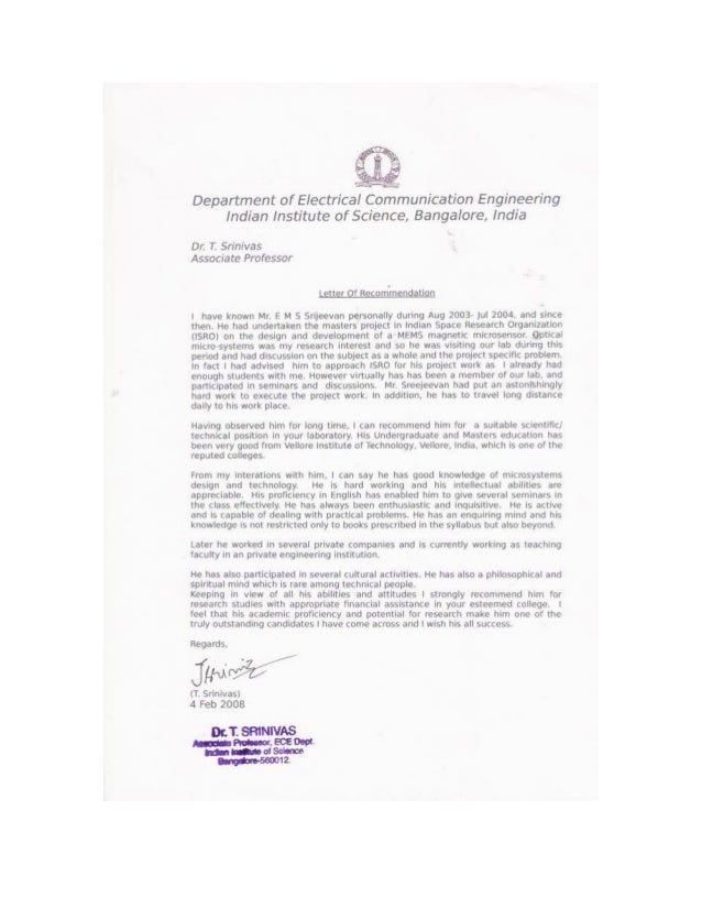 ems sri jeevan recommendation letter iise letter of recommendation for paramedic