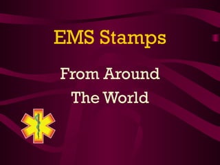 EMS Stamps From Around The World 