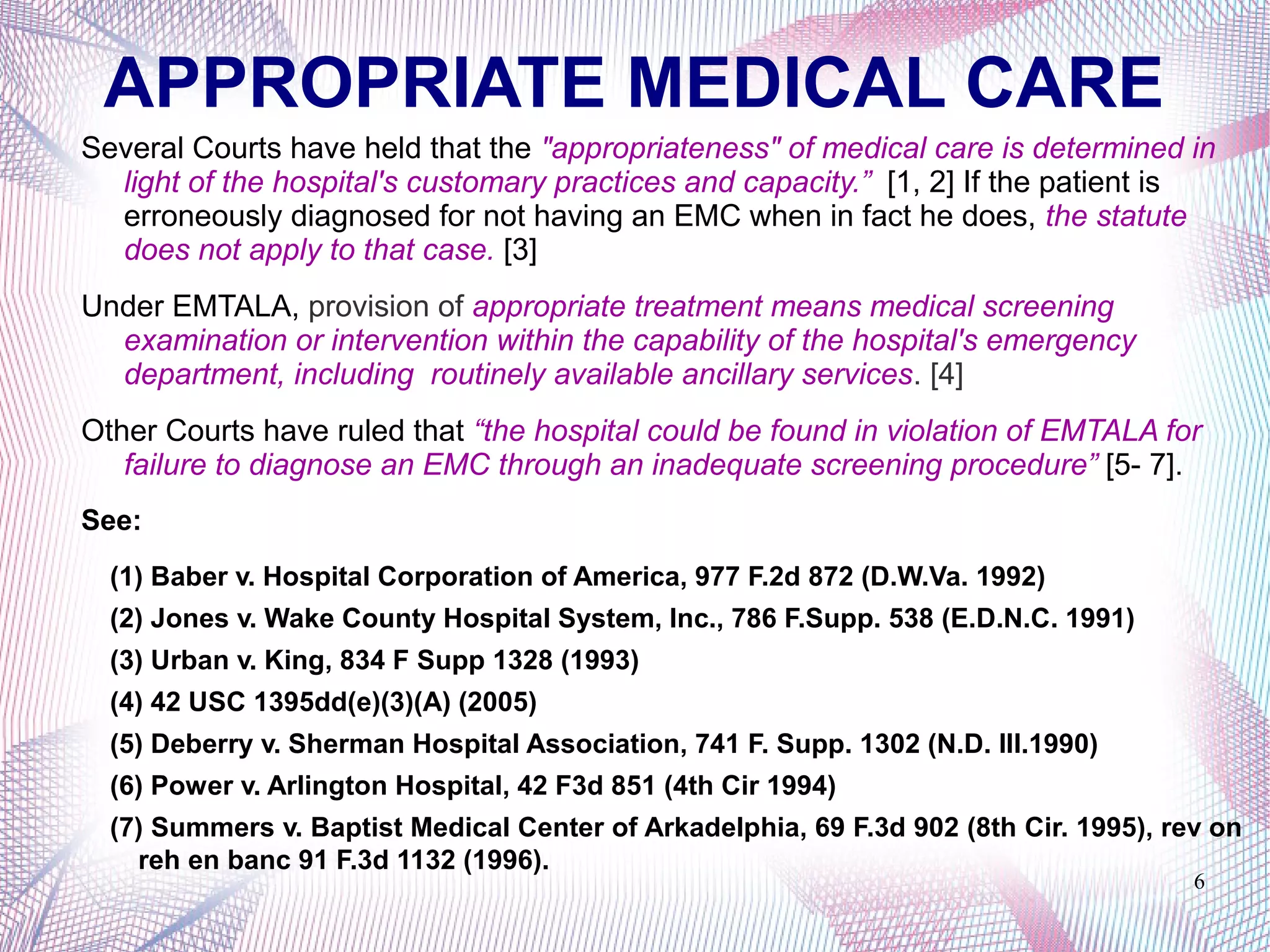 Emergency Medical Treatment and Active Labor Act (EMTALA), by Naira ...