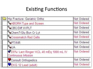ExisKng	
  FuncKons
                  	
  




 PM Roy, JM Chrétien, SPEED decision
 support for diagnosis of pulmonary
 embolism
 