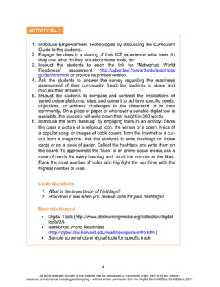 Empowerment Technology for Senior High School Guide | PDF