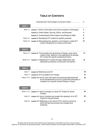 Empowerment Technology for Senior High School Guide | PDF