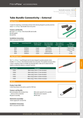 Emtelle FibreFlow Cable Ducts - Product Catalogue