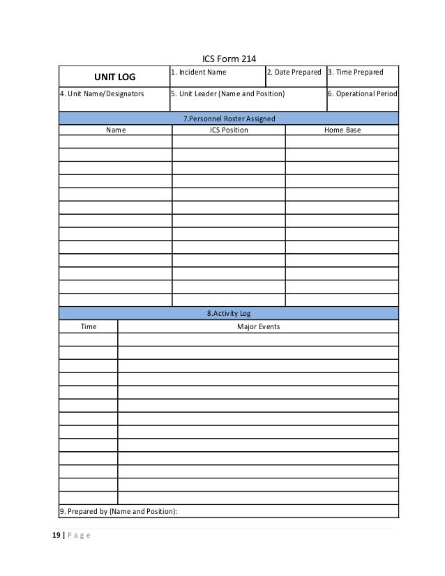 emtf ambulance strike team operating guidelines ics form 214