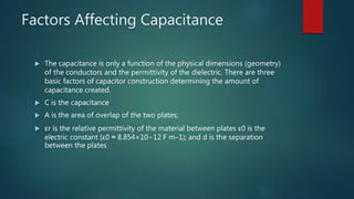 Affect Capacitance Emt presentation | PPTX