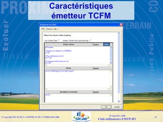 Emtp User Group092008 Sicae Raccordement Resau Web