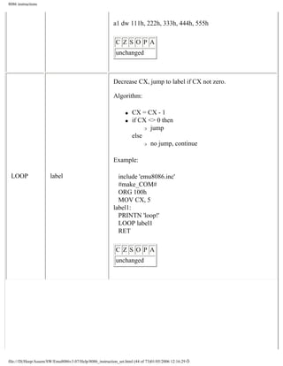 Emu8086 | PDF