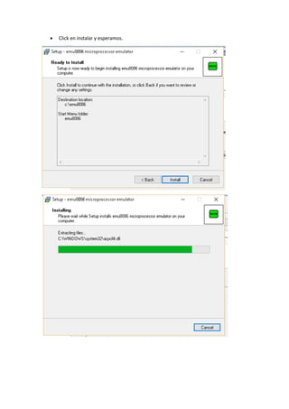  Click en instalar y esperamos.
 