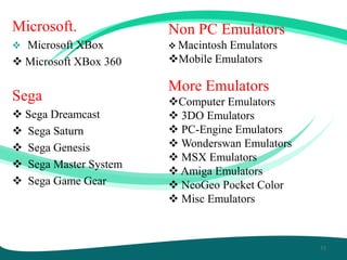 Emulation and simulation | PPTX
