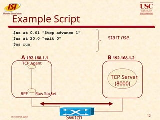 Comprehensive Guide to Network Emulation Using ns Simulator | PPT