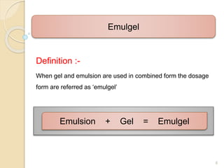 Formulation and evaluation of antifungal ketoconazole emulgel | PPT