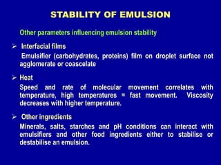 EMULSIFIER IN BAKERY current trends and roles- ppt | PPT