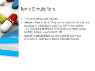 Emulsion | PPTX