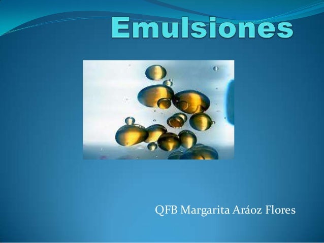 Emulsiones