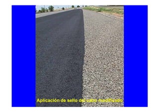 Aplicación de sello del cabo modificado
 