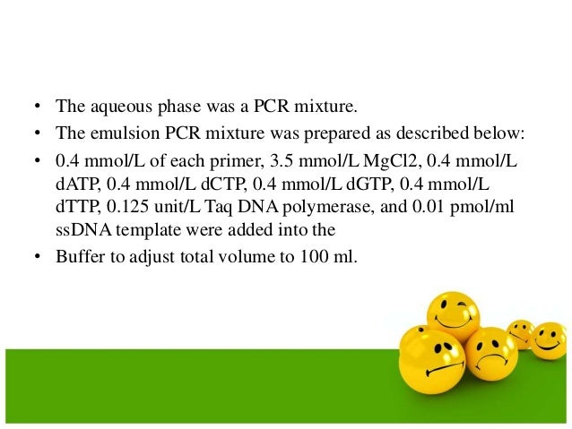 bridge pcr vs emulsion pcr bridge pcr vs emulsion pcr