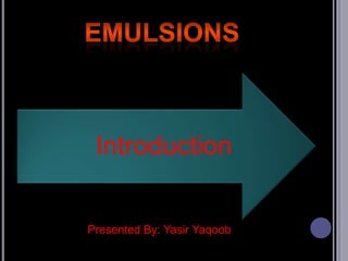 Introduction

Presented By: Yasir Yaqoob

 
