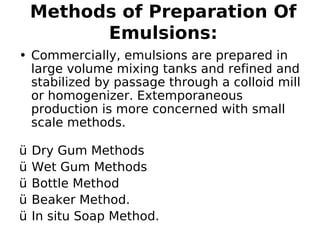 Beaker Method Emulsion Emulsion SB | PDF