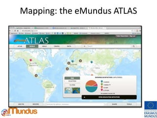Mapping: the eMundus ATLAS
 