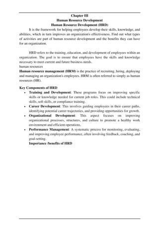 Event Management Unit 3 Human Resource Development in Event Management ...