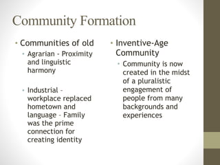 Creating a Culture of Community | PDF